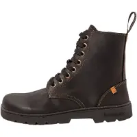 El naturalista Unisex. 252641101005_001 Arizona Lederstiefel Schwarz (36), Wohnung, Schnürsenkel, Lässig