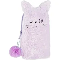 Starpak Plüsch-Federmäppchen „Katze“ –