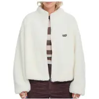 Volcom - Women's Wylding Out Sherpa - Fleecejacke Gr XL weiß