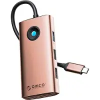 ORICO PW11 6-in-1 USB-C Dockingstation (3x USB-A 3.0, 1x USB-C PD 100W