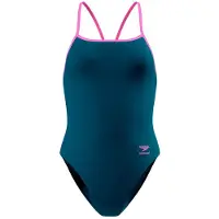 Speedo Solid Turnback Badeanzug