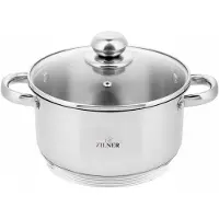 Zilner ALICE Kochtopf Edelstahl 10L Induktion