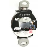 Ambition Nevado Topf mit Deckel Qualum Basic Induktion Grau