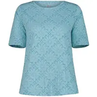 CMP - Women's S/S T-Shirt Floral - Funktionsshirt Gr 36 türkis