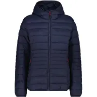 CMP Woman Padded Jacket FIX Hood titanio (U911) 34