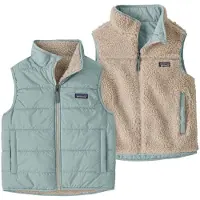 Patagonia - Kid's Reversible Ready Freddy Vest - Fleeceweste Gr M türkis