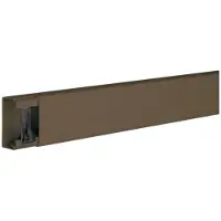 Hager LF3006008014 Leitungsführungskanal aus PVC LF 30x60mm braun - 2 Meter