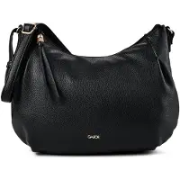 Gabor Sedine Damen Hobo Bag Schultertasche Groß Schwarz
