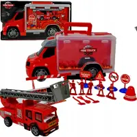 MAKSIK IMPORT Maksik Serie Spielzeug Feuerwehrauto 34x18x13 cm