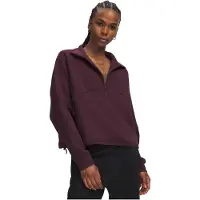 Under Armour Unstoppable Fleece Half Zip red ox blood (945) M