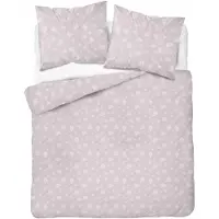 Detexpol Bettwäsche, Flanellbettwäsche, warm, für den Winter 160x200 5624b Rosa