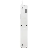 LESTAR ZX 510 G-A K.:SZ 5,0M Überspannungsschutz Weiß 5 Steckdosen 230 V 5 m
