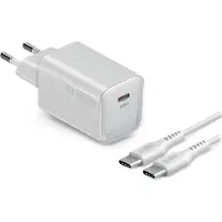 SBS 70W Power Delivery Gan Wandladegerät-Kit Mit 2 M USB-C-Kabel, Ideal Für Macbook