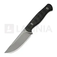We Knife Notchline WE25047-1, Stonewashed CPM S35VN, Blade Milled Rose Carbon Fiber, Jagdmesser