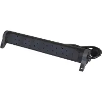 Legrand Premium Swivel Mount Multi-Socket 6x2P+A 1,5m Schwarz (Europäische Steckdose) - 694534 [5 Stück]