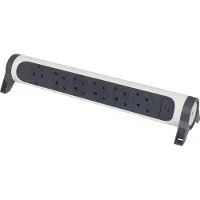 Legrand Premium Steckdose 6x2P+A ohne Kabel (Europäische Steckdose) - 694547 [5 Stück]