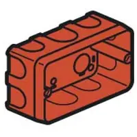 Legrand Beinrand In-Wall Box 3 Mod 40mm - 080149 [10 Stück]