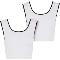 Urban Classics Ladies Contrast Cropped Top - 190991