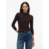 Tommy Hilfiger Cody Slim Fit Langarm-t-shirt Mit Stehkragen