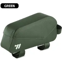 StarTech.com Fahrrad Rahmentasche - Oberrohrtasche - Magnet Klappdeckel - Hartschale - Wasserdicht regenfest - MTB und Rennrad - Grün