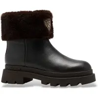 Blauer für Damen. F6KIMMEL10 Kimmel 10 Lederstiefeletten schwarz (39), Wohnung, Reißverschluss, Lässig