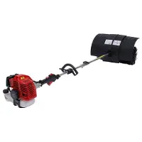 StarTech.com Benzinbetriebene Kehrmaschine - Handgeführte Kehrbürste - 2-Takt-Motor - 1,7 kW/2,3 PS - 52 cm³ - Luftgekühlt - Schwarz