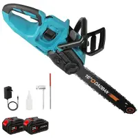 OEM Elektrische Kettensäge, 16 Zoll Schnittkapazität, bürstenloser Motor, EU-2 Batterie 1 Stecker-16 Zoll