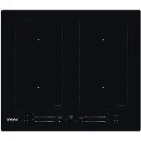 Whirlpool WL S8560 AL, Schwarz, Integriert, 60 cm, Zonen-Induktionskochfeld, Glaskeramik, 4 Zone(n)