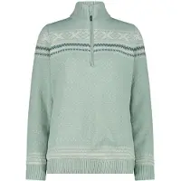 CMP Damen Pullover Woman Sweat Knitted WP 7H86505-E421 36 - Jade - 36