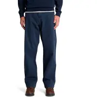 Timberland Mens Peached Heavy Twill Chino Pants dark sapphire 40W 32L