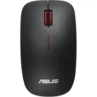 Asus WT300 RF MOUSE/BK-RD, Beidhändig, Optisch, RF Wireless, 1600 DPI, Schwarz, Rot