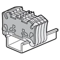 Legrand Viking3 Klemmblock Endplatte 5mm 3P - 037587 [50 Stück]