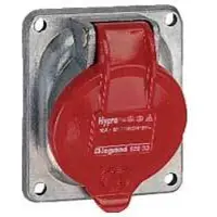 Legrand Eingebaute Hypra-Steckdose 400V 16A 3-Phasen IP44 Metall - 052233