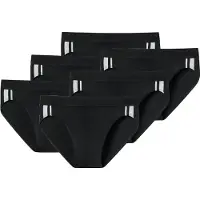Schiesser Slip "Slip 6er Pack", Herren, Gr. S, schwarz, Obermaterial: 95% Baumwolle CO. 5% Elasthan EL., Unterhosen Slip