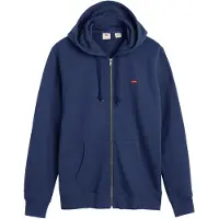 Levi's Levis Kapuzensweatjacke "NEW ORIGINAL ZIP UP" mit Logo-Stickerei und Kängurutasche