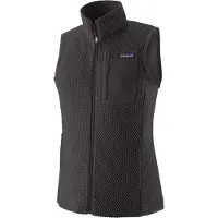 Patagonia - Women's R1 Air Vest - Fleeceweste Gr XXL grau/schwarz