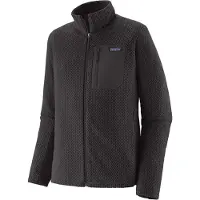 Patagonia - R1 Air Jacket - Fleecejacke Gr XXL grau/schwarz