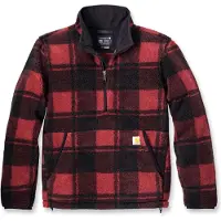 Carhartt Fairbanks Pullover crabapple/black plaid (RA8) 2XL REG