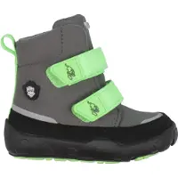 Affenzahn Winterstiefel - Tex - Bequem - Grau/Neongrün - - 26 - Winterstiefel