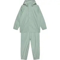 Color Kids Regenkleidung m. Träger - PU - Jadeit - - 6 Jahre (116) - Regenkleidung