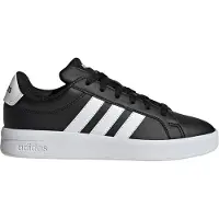 Adidas Sneaker SPORTSWEAR "GRAND COURT 3.0 KINDER UND TEENS", Mädchen, Gr. 40, core schwarz, ftwr weiß, ftwr weiß, Synthetik, Textil, Schuhe Sneaker, für Kinder & Jugendliche