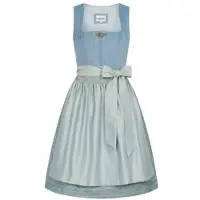 Nübler Mini Dirndl Ganja in Rauchblau | Gr.: 38