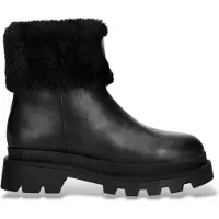 Blauer für Damen. F6KIMMEL10 Kimmel 10 Lederstiefeletten schwarz (37), Wohnung, Reißverschluss, Lässig