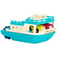 B. toys - Happy Cruisers - Fährboot - Spielzeug-Fährboot - 2 Mini-Autos - Spielz