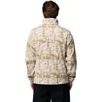 Columbia - Steens Mountain Printed Jacket - Fleecejacke Gr M beige