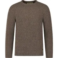 Barbour Pullover Lambswool Knitted Braun