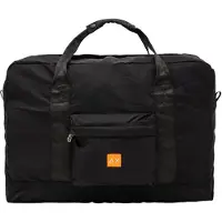 BUY SHOES Schwarze Tasche aus Dunkelmilitärnylon, 53 cm breit, 20 cm tief, 35 cm hoch