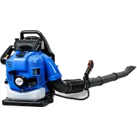OEM Rucksack-Laubbläser, 750 CFM Luftstrom, leistungsstarker 4-Takt-Motor, Blau