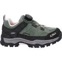 CMP Kinder Wanderschuh Kiruna Low Fitgo WP Trekking Shoes Grün 34