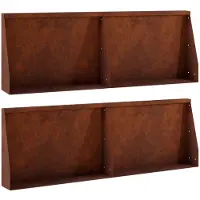 Syfax Stützmauer 4 stk. 60 x 12 x 40 cm Wetterfeststahl Rostoptik